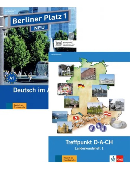 Berliner Platz 1 NEU. A1. Deutsch im Alltag. Lehr- und Arbeitsbuch mit 2 Audios zum Arbeitsbuchteil
