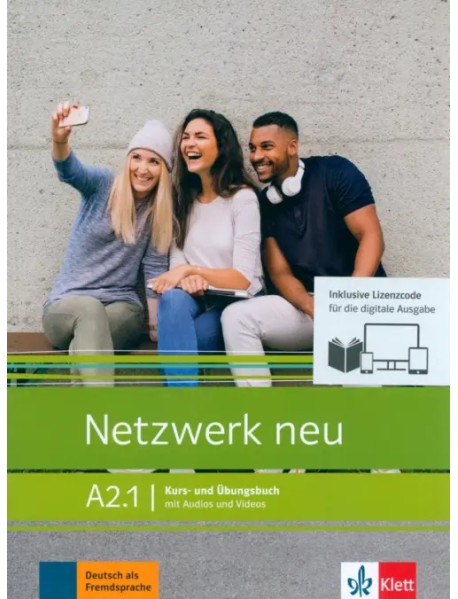 Netzwerk neu A2.1. Deutsch als Fremdsprache. Kurs- und Übungsbuch mit Audios/Videos
