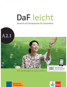 DaF leicht A2.1. Deutsch als Fremdsprache für Erwachsene. Kurs- und Übungsbuch mit Audios und Videos