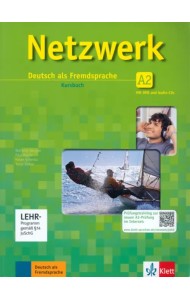 Netzwerk A2. Deutsch als Fremdsprache. Kursbuch mit DVD und 2 Audio-CDs