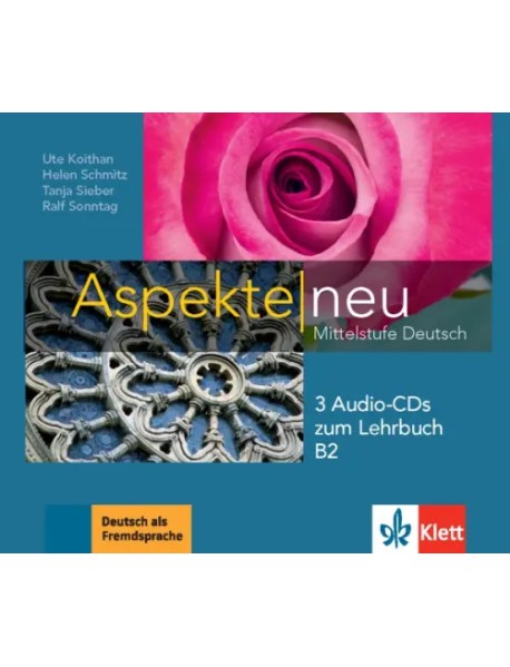 Aspekte neu. Mittelstufe Deutsch. B2. 3 Audio-CDs zum Lehrbuch