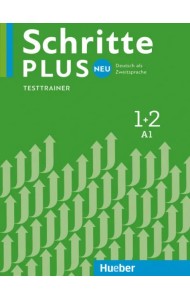 Schritte plus Neu 1+2. Testtrainer mit Audio-CD. Deutsch als Zweitsprache
