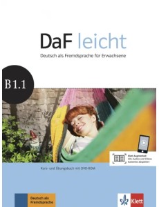 DaF leicht B1.1. Deutsch als Fremdsprache für Erwachsene. Kurs- und Übungsbuch mit DVD-ROM