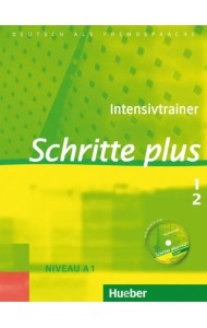 Schritte plus 1+2. Intensivtrainer mit Audio-CD zu Band 1 und 2. Deutsch als Fremdsprache