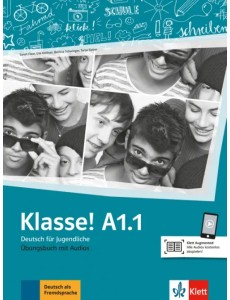 Klasse! A1.1. Deutsch für Jugendliche. Übungsbuch mit Audios