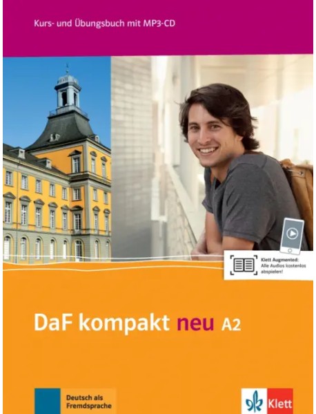 DaF kompakt neu A2. Deutsch als Fremdsprache für Erwachsene. Kurs- und Übungsbuch mit MP3-CD