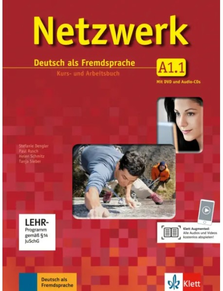 Netzwerk A1.1. Deutsch als Fremdsprache. Kurs- und Arbeitsbuch mit DVD und 2 Audio-CDs
