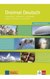Dreimal Deutsch. Arbeitsbuch + Audio-CD