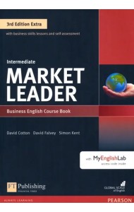 Market Leader. Intermediate. Course Book + DVD-ROM + MyEnglishLab