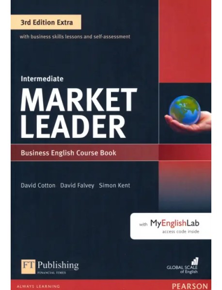 Market Leader. Intermediate. Course Book + DVD-ROM + MyEnglishLab