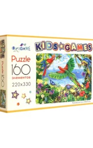 Пазл-160 Попугаи