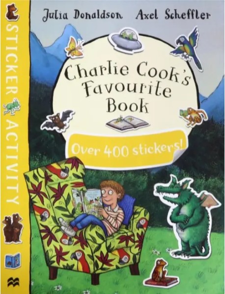 Charlie Cook's Favourite Book Sticker Book