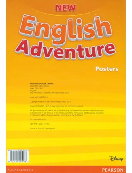 New English Adventure. Starter B. Posters
