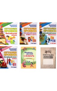 Комплект для изучения китайского языка №1. 6 в 1