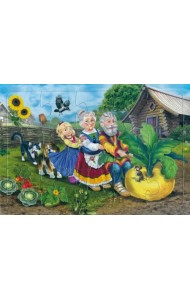 Пазл Репка, 15 элементов