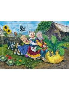 Пазл Репка, 15 элементов Пазл Репка, 15 элементов