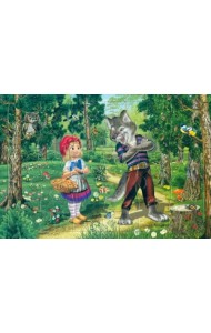 Пазл Красная Шапочка, 24 элемента