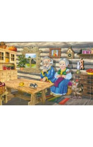 Пазл Курочка Ряба, 15 элементов