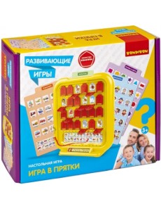 Игра развивающая настольная. Игра в прятки