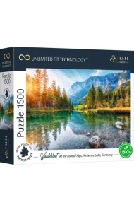 Puzzle-1500 У подножия Альп, озеро Хинтерзее