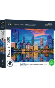 Puzzle-1500 Огни города, Перт, Австралия
