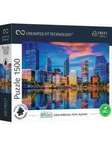 Puzzle-1500 Огни города, Перт, Австралия