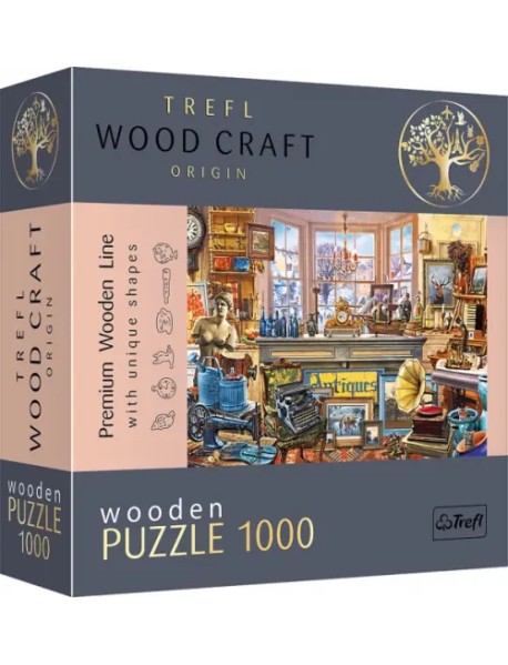 Puzzle-1000 Антикварный магазин, деревянный
