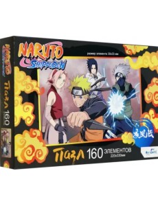 Пазл Наруто. Команда номер семь, 160 элементов Пазл Наруто. Команда номер семь, 160 элементов