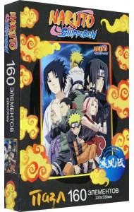 Пазл Наруто. Путь Ниндзя, 160 элементов
