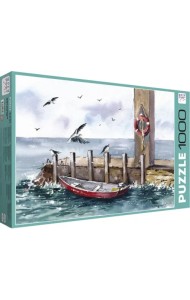 Пазл-1000 Лодка на причале