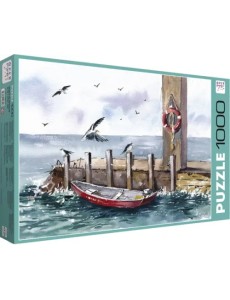 Пазл-1000 Лодка на причале Пазл-1000 Лодка на причале