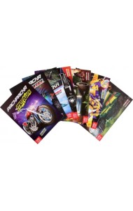 Раскраски для мальчиков. Крутые тачки, 8 штук