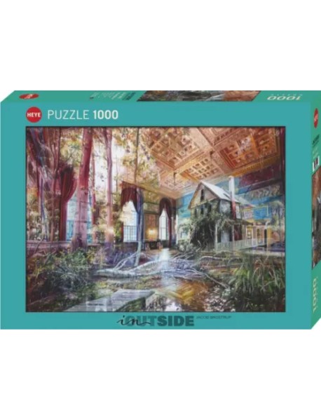 Puzzle-1000 Архитектурная фантазия. Дом внутри