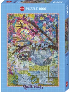 Puzzle-1000 Лоскутное искусство. Ленивец Puzzle-1000 Лоскутное искусство. Ленивец