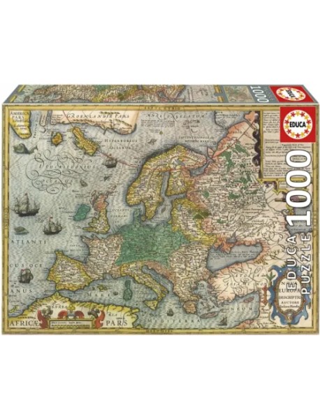 Пазл-1000 Карта Европы