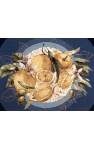 Картина по номерам на холсте Лимоны