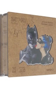 Деревянный пазл с двухслойной крышкой Бэтмен, 172 детали