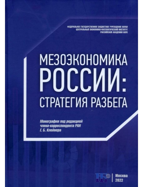 Мезоэкономика России. Стратегия разбега