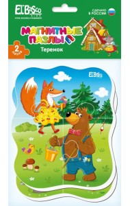 Магнитный пазл Теремок