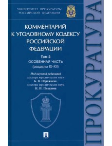 Комментарий к Уголовному Кодексу Российской Федерации. Том 3. Особенная часть (разделы IX-XII)