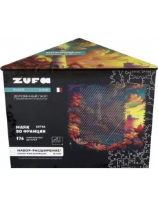 Деревянный фигурный пазл Маяк во Франции, дополнение, 176 деталей