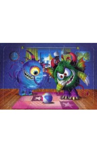 Пазл Кошмарики, 24 элемента