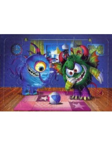 Пазл Кошмарики, 24 элемента Пазл Кошмарики, 24 элемента