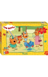 Puzzle maxi 35 Три кота (new 2)