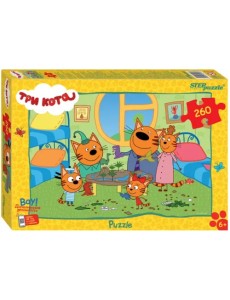 Puzzle-260 Три кота (new 2) Puzzle-260 Три кота (new 2)