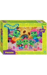 Puzzle-104 Черепашки