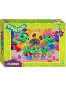Puzzle-104 Черепашки Puzzle-104 Черепашки