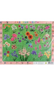 Пазл Цветы садовые