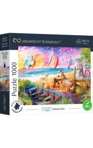 Puzzle-1000 Парусники