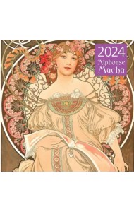 Альфонс Муха. Календарь настенный на 2024 год